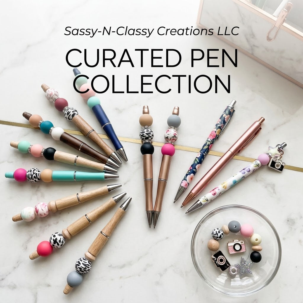 Beaded Stationery