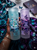 Celestial Butterfly Frosted Glass Tumbler Set (RTS)