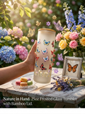 Butterfly 25oz Frosted Glass (RTS)