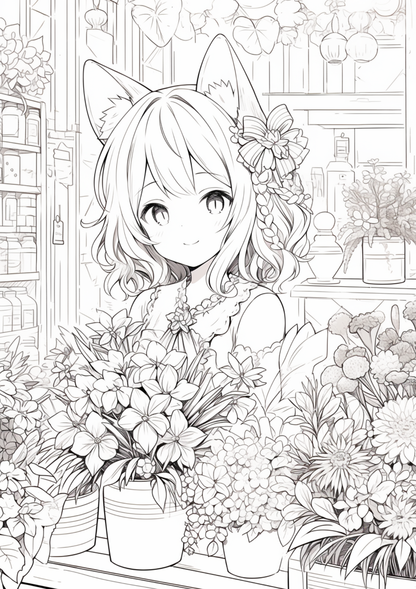 Coloring Sheet Digital