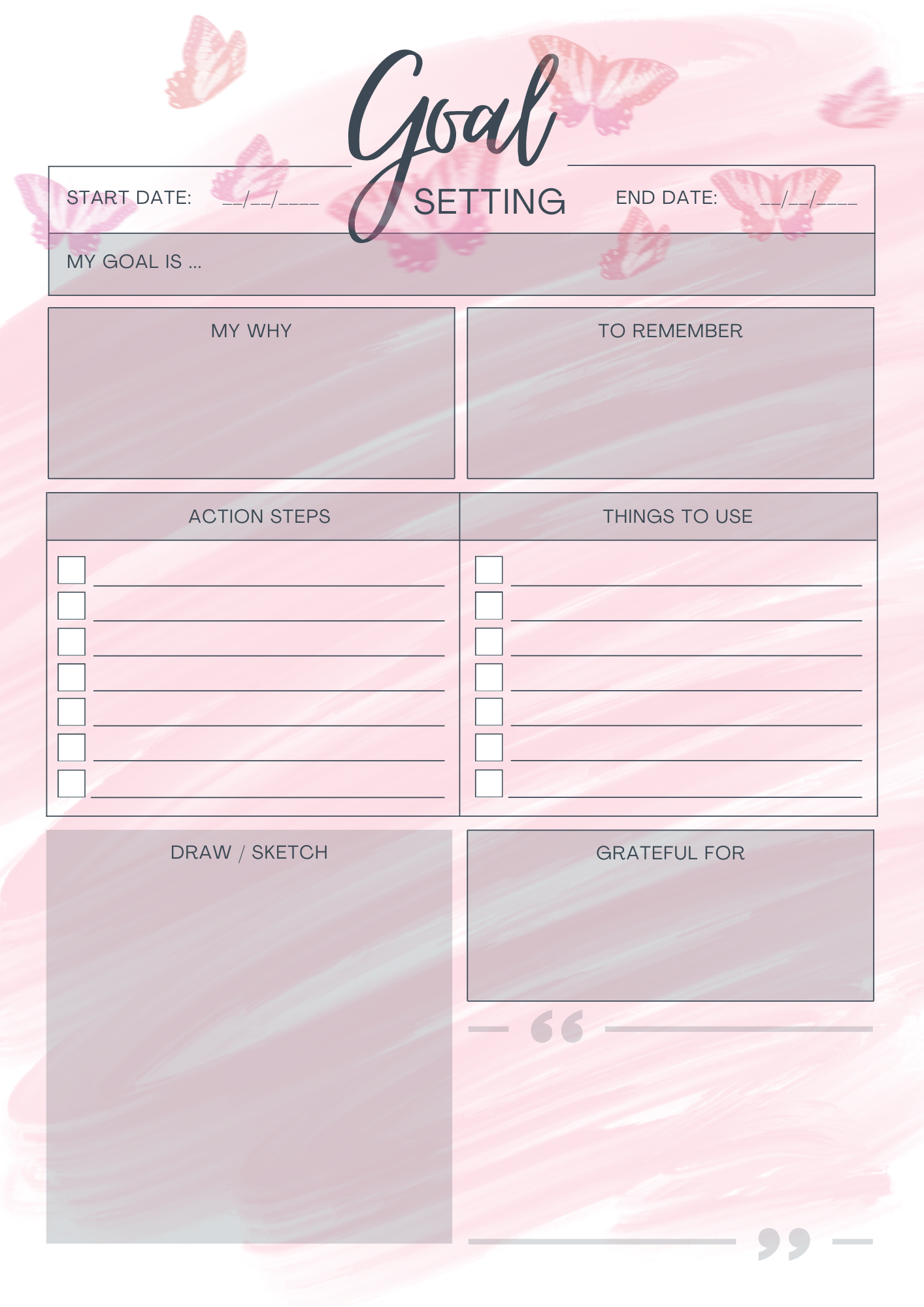 Goal Setting Digital