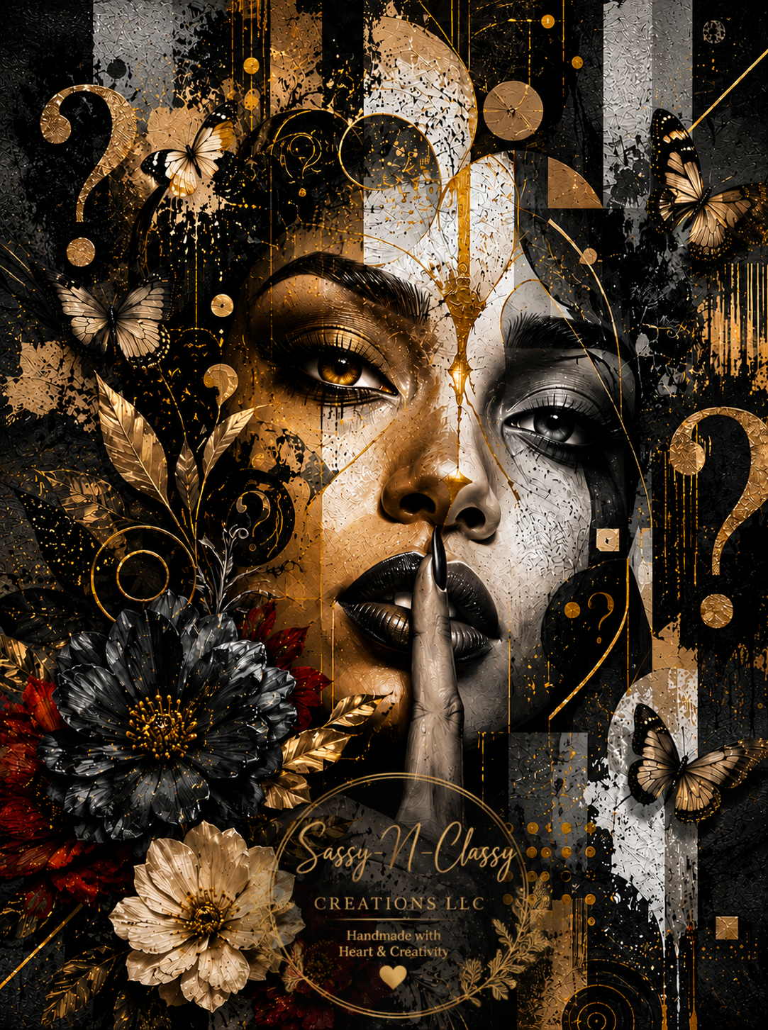 Mystery in Silence – Digital Download PNG