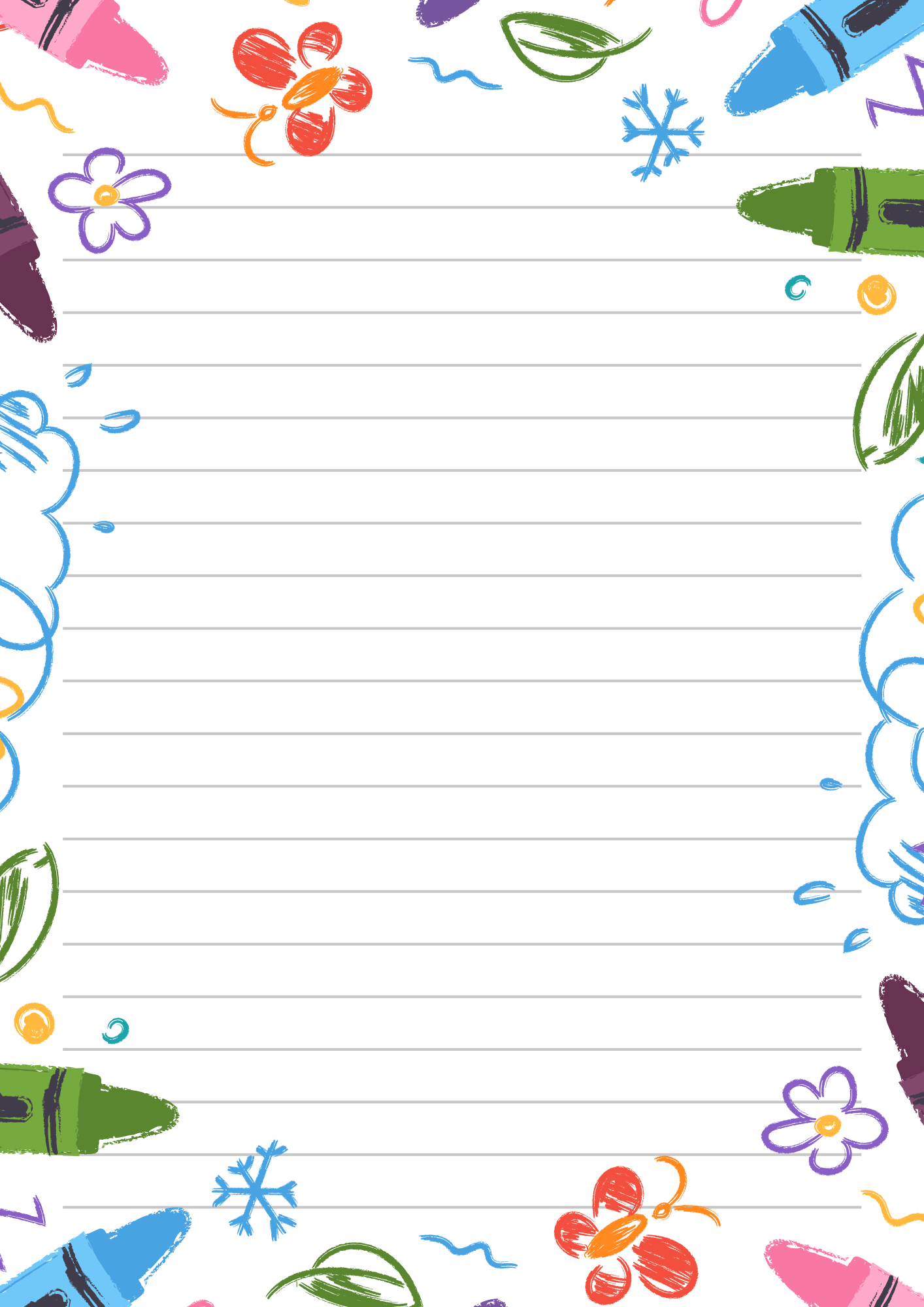 Note Taking Sheet Digital