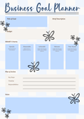 Business Goal Planner Digital
