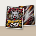 Wampus Cats Custom Notebook (Pick-up Only)