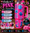 Pink 40oz Tumbler (RTS)