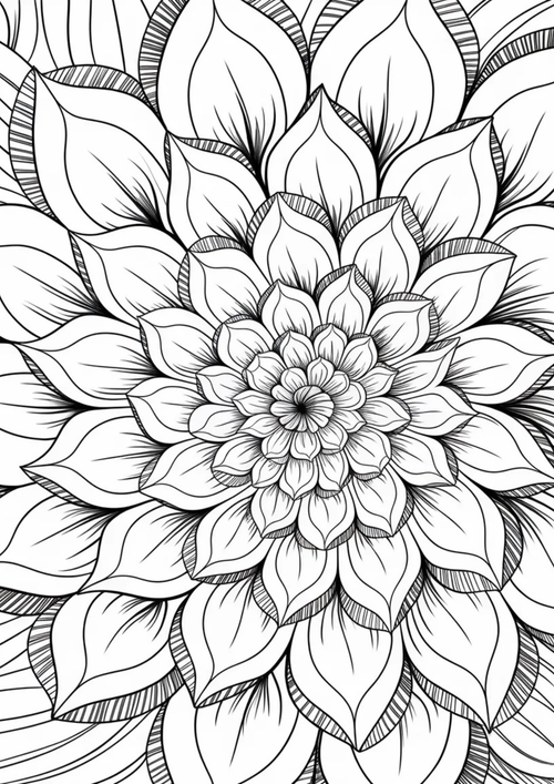 10 Printable Floral & Nature Coloring Sheets Bundle
