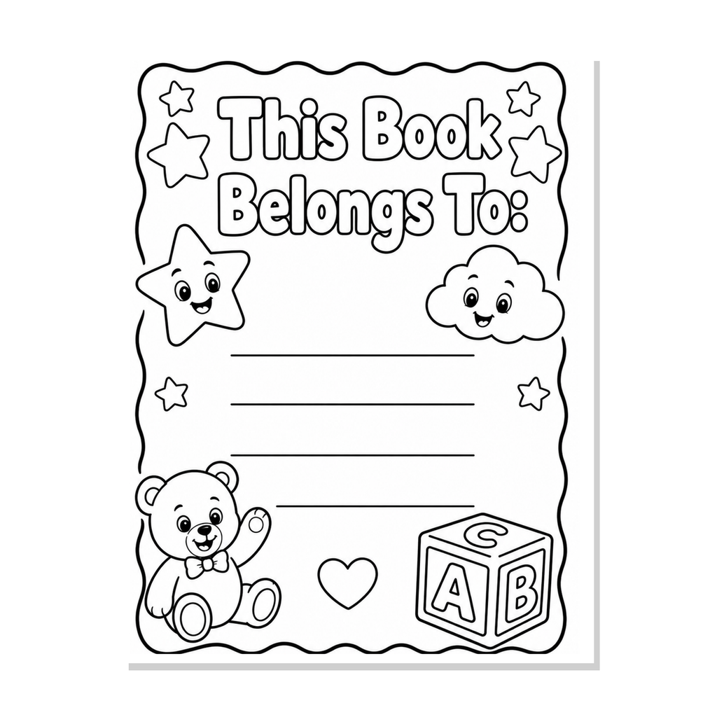 My ABC Coloring Book (Pick-Up)