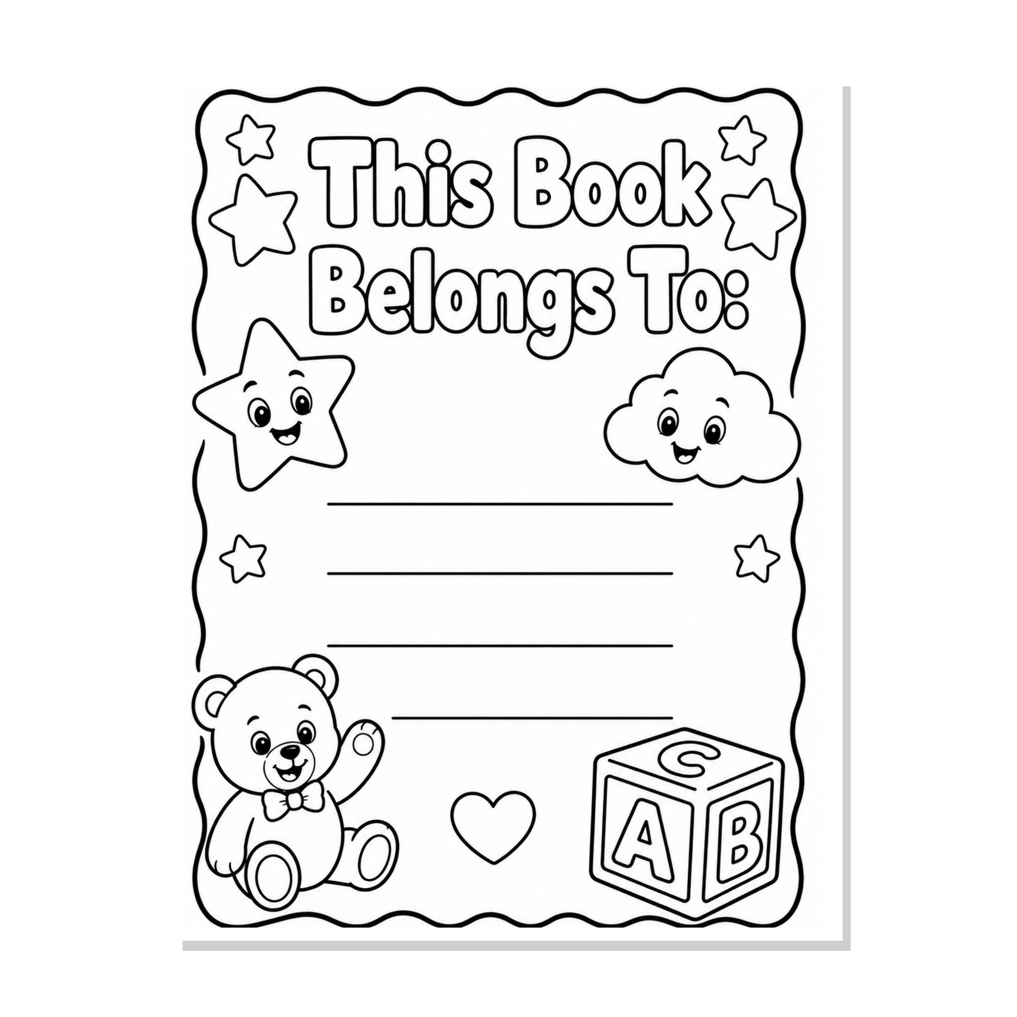 My ABC Coloring Book (Pick-Up)
